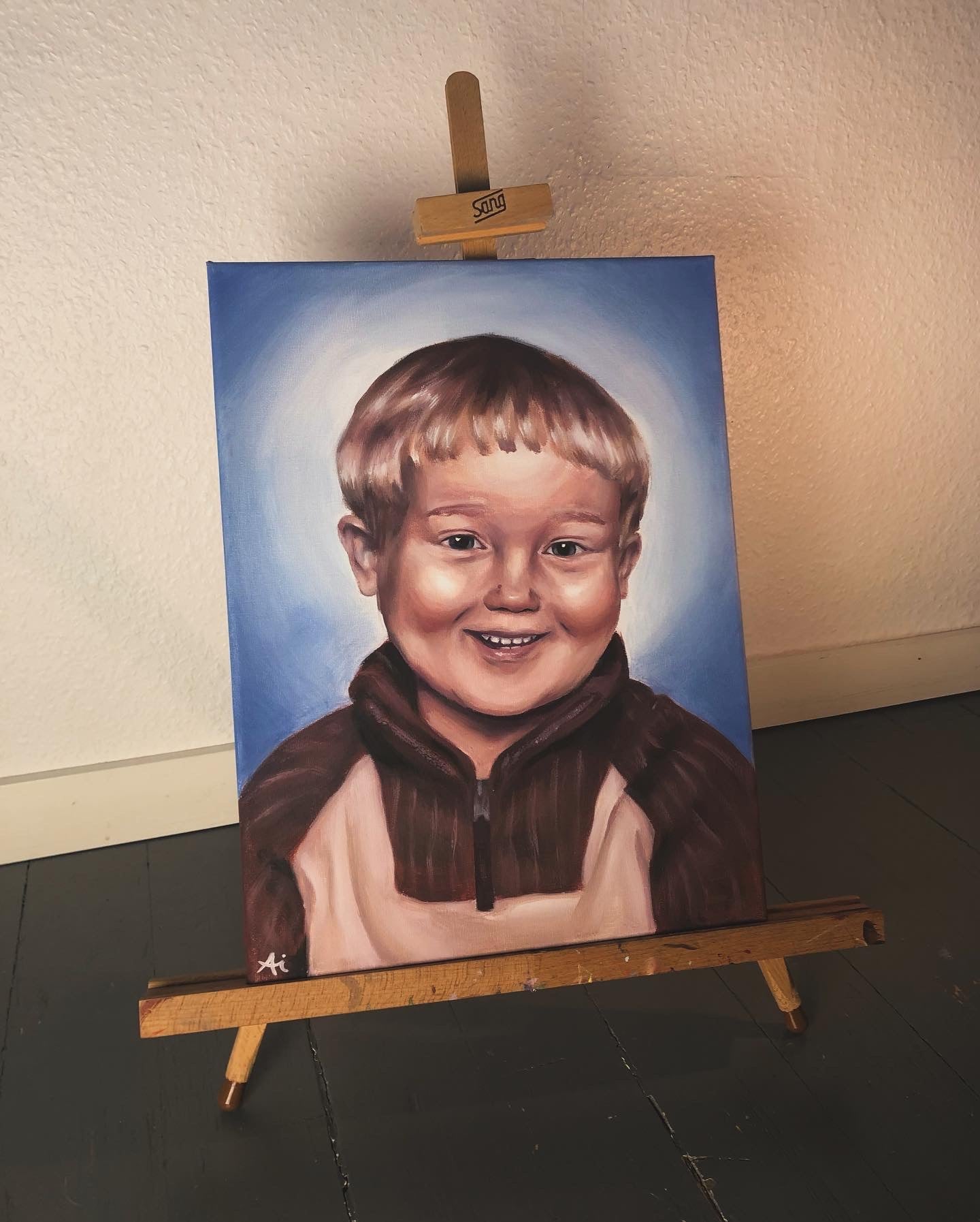 Muotokuvamaalaus (öljy)